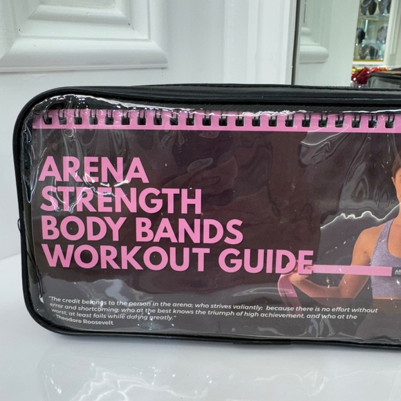 New Arena Strength Body Bands Workout guide and 4 Resistance Bands - Picture 5 of 7